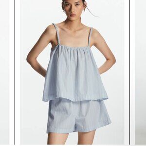 COS Gathered Cami Top NWT Size L